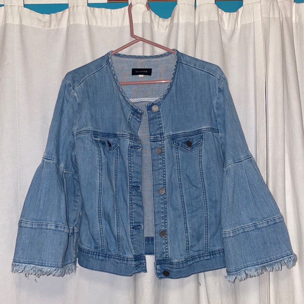 Bell/Flare sleeve Denim jacket